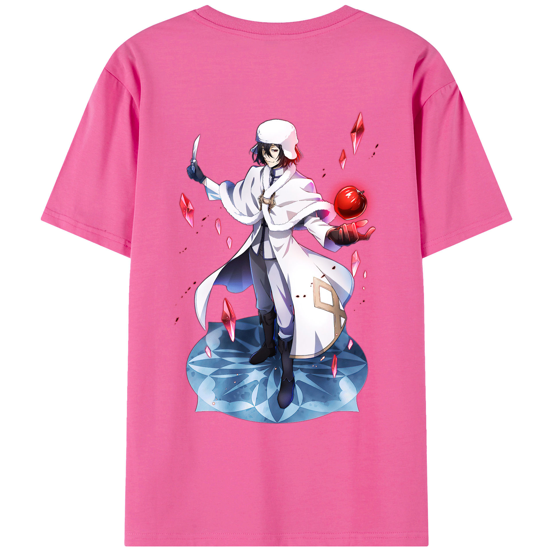 （画像用） 文豪ストレイドッグス Bungo Stray Dogs レディース半袖Tシャツ(バックプリント)
